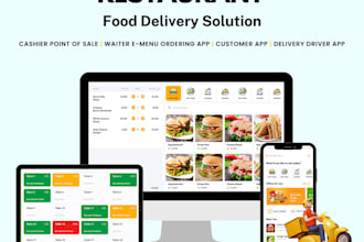 develop a logistics, medical, fintech, food delivery, crypto trading mobile app