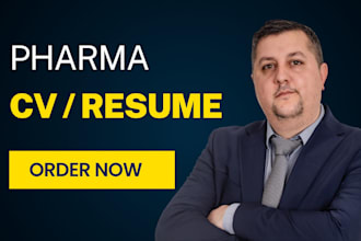 write your resume for pharmaceutical industry roles