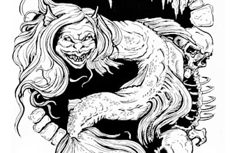 draw high quality graphic illustration for your book