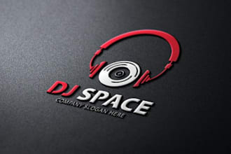 design outstanding dj logo with express delivery