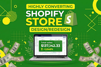 develop, design and launch your ecommerce shopify website