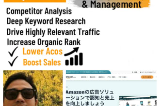 optimize, set up amazon japan PPC campaign and amazon jp ads