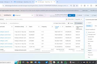 run facebook ads campaign with 28m pkr spend strategy