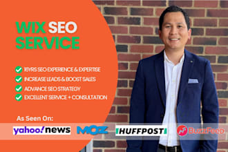 do wix SEO services for your website with 16 years of expertise