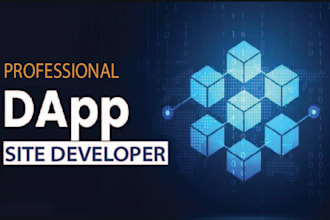 create blockchain dapp with smart contract , integrate smart contract with dapp