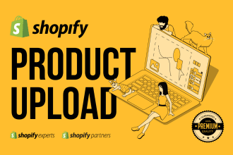 upload your products to your shopify website