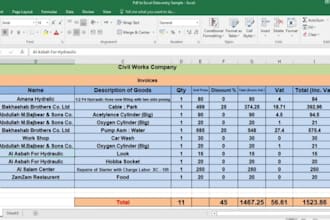deliver excel data entry, data typing, pdf to excel and data formatting