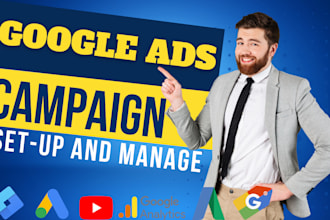 setup and manage google ads adwords PPC campaign