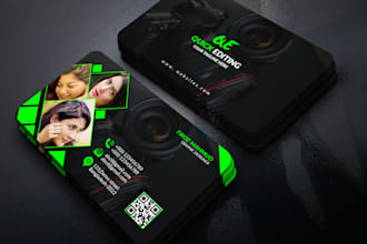 design a creative photography business card within 24 hours