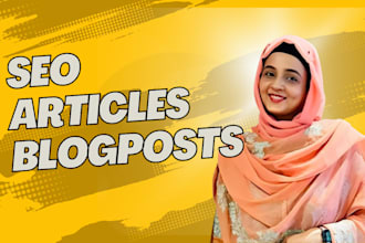 write engaging SEO friendly articles and blog posts