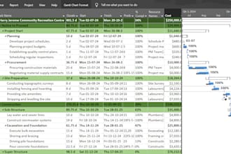 do project assistant, gantt chart, project plan with ms project