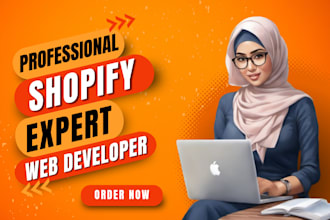 develop profitable automated dropshipping shopify website or shopify store