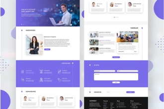 build your landing page from figma, canva, psd