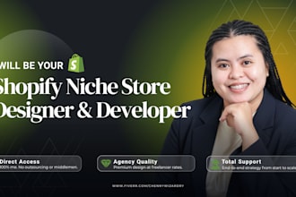 build a passive income responsive shopify niche store