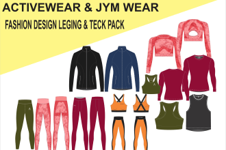 do activewear and gym wear teck pack