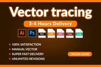 vector tracing, vectorize your logo, convert image to vector