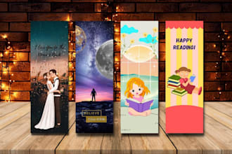 do design bookmark any type