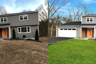 real estate image retouching