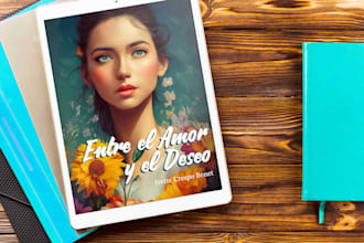 design unique kindle book cover art