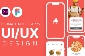 design mobile app and web