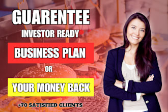 write a perfect business plan for food truck and food trailer