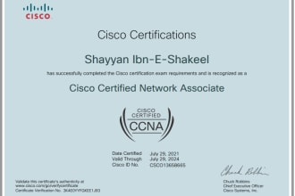 assist and help in computer networking projects and assignments on urgent basis
