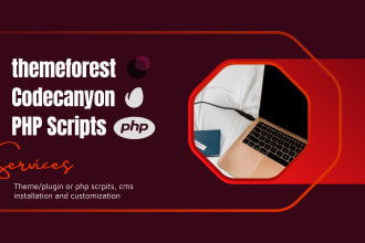 install and customize themeforest, envato, codecanyon, php script, demo import