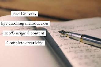 creatively write or edit autobiographies and personal stories for you