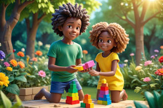 illustrate your childrens storybook with custom 3d illustrations