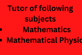 assists you as a mathematics tutor upto advanced level