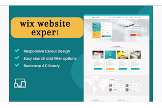 do wix website design,build wix website,wix editor x