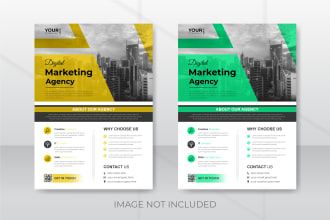 design brochure, company profile, catalog, and annual report