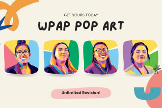 create amazing wpap pop art for birthday present