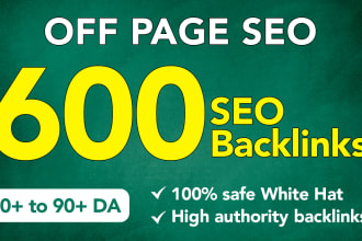 150 SEO backlinks white hat manual link building service for google top ranking