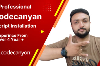 install any codecanyon envato themes or PHP script with data