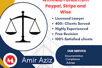 release your withheld funds from schedule a, paypal, stripe