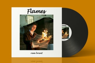 design a professional album cover and single cover for you