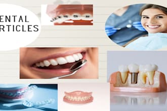 write seo optimized dental articles