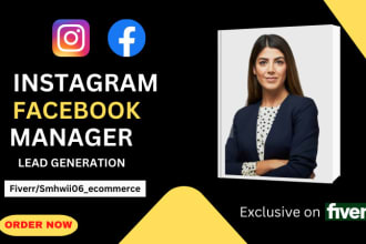 be your facebook or instagram va for lead  generation