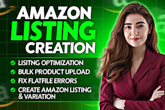 create amazon product listings with seo variations and a plus content