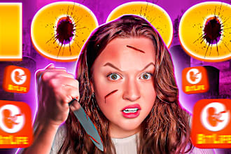 design amazing clickbait youtube thumbnail for you