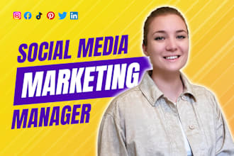 be your professional social media marketing manager