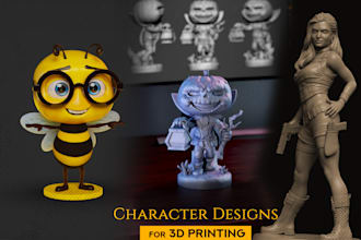 do all type of 3d model for 3d printing stl format delivery