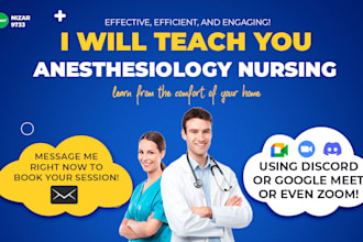 help you as an anesthesiology professor
