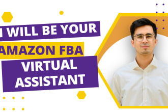 be your expert amazon virtual assistant VA for fba pl, listings, PPC
