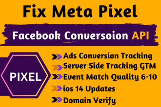 integrate meta pixel conversion API improve event match quality score using GTM
