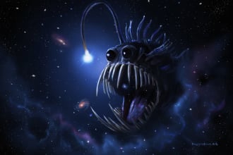 create surreal fantasy artwork