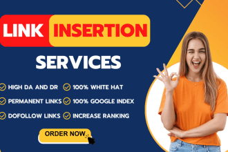 do niche edit link insertion dofollow SEO backlinks