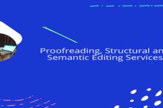 offer services for proofreading, semantic, and structural editing