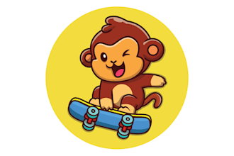 design cute animals character